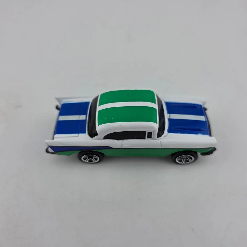 Matchbox 57 Chevrolet Bel Air & Military Helicopter Lot GOOD Vintage Toys Racing